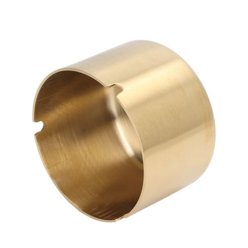 Cendrier en acier inoxydable plaque cuivre epais, collecteur de poussiere domestique decoratif