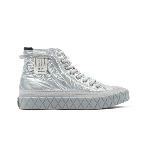 Baskets Femme Palladium Ace Re-Quilt