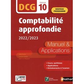 Comptabilité Approfondie Dcg 10 - Manuel & Applications