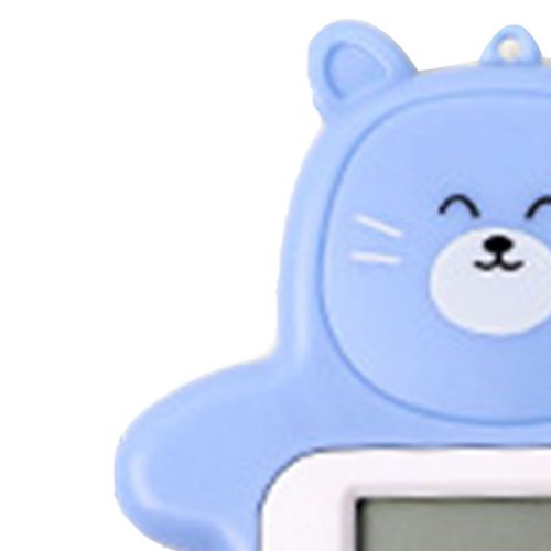 Calculatrice ours mignon, mini calculatrice portable de dessin anime, affichage LED a 8 chiffres, calculatrice de bureau pour filles, cadeau pour etudiantes, bleu