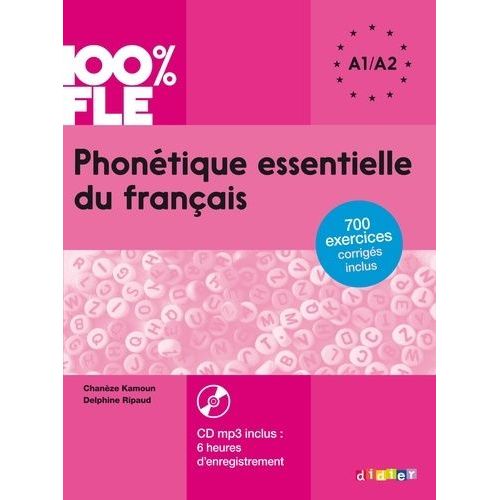 Phonétique Essentielle Du Français A1-A2 (1 Cd Audio Mp3)