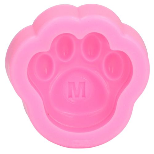 Moule En Silicone Souple Et Reutilisable En Forme De Patte De Chat Et De Chien, Outil De Decoration Pour Patisserie, Fondant, Style 1, Rose, 19??225