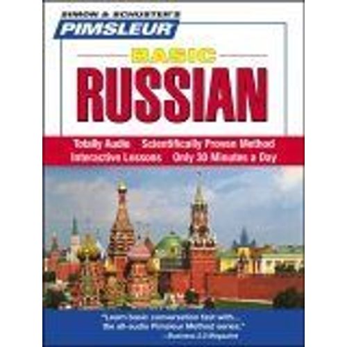 Pimsleur Russian Basic Course - Level 1 Lessons 1-10 Cd: Learn To Speak And Understand Russian With Pimsleur Language Programs
