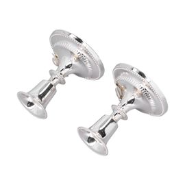 Chandelier plaque argent europeen en argent simple et stable, excellent materiau, accessoires decoratifs