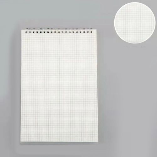 Carnet De Notes A Reliure Spirale, 80 Feuilles, Pratique, Confortable, Papier Epais, Format B5, Grille