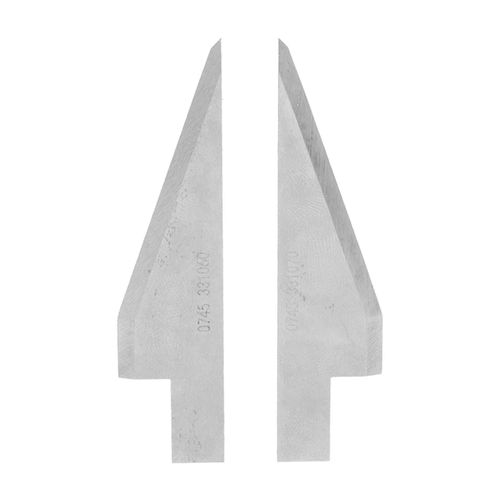 Lot De 2 Lames De Couture Pour Trous De Poche, En Acier Robuste, Haute Precision, Installation Facile, Pour Machine A Coudre Durkopp 745 34