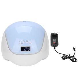 Seche-Vernis A Ongles Bleu 120 W, Lampe Uv A Sechage Rapide, Appareil De Manucure Portable, Prise Ue 