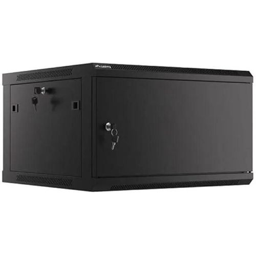 Armoire Murale Rack 19" - Lanberg - 6u/600x600 - Flat Pack - Autoensam - Noir