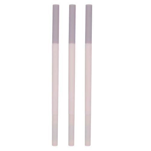 Lot De 3 Crayons A Sourcils Double Extremite, Waterproof Et Longue Tenue, Outil De Maquillage 