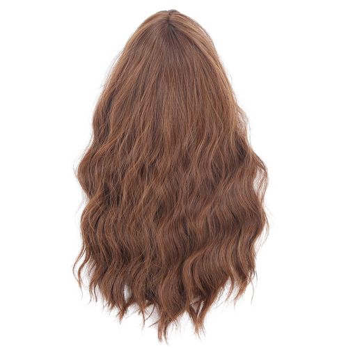 Perruque Synthetique Longue Et Bouclee Pour Femme, Postiche Resistante A La Chaleur, 50 Cm, Lc6012