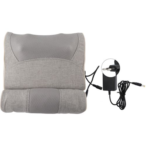Coussin De Massage Cervical Electrique A Compresse Chaude En Bois D'absinthe, Prise Ue 100-240 V 