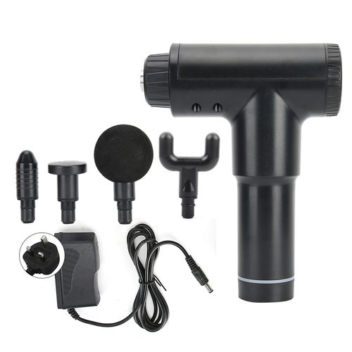 Masseur Musculaire Electrique Professionnel, Relaxant, Soulageant La Douleur Et Le Stress, Stimulateur Musculaire, Noir, Prise Britannique 110-240 V
