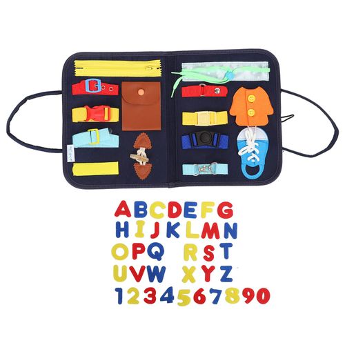 Tableau Sensoriel Pour Soulager L'anxiete Et Developper L'intelligence, Couverture D'activites Sensorielles Polyvalente Pour Les Enfants Ages 