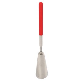 Chausse-Pied Retractable En Acier Inoxydable A Long Manche Pour Femmes Agees, Enceintes Et Paresseuses, Rouge