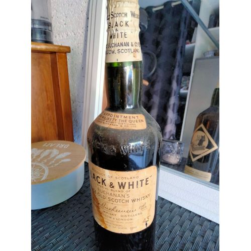 Bouteille Black White