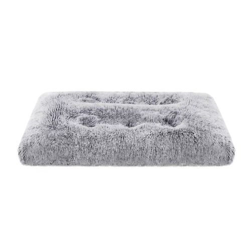 Panier Pour Chien, Canapé, Lit Pour Animaux, 80 X 50 Cm, Rembourrage Moelleux, Lavable En Machine, Coussin Pour Chien, Gris Ombré