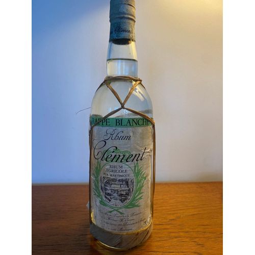 Rhum Clément « Grappe Blanche » Martinique 1litre Années 50