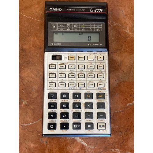 Calculatrice financière Casio fx-200p