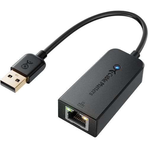Câble Usb 2.0 Vers Ethernet Noir Usb 2.0[BLE7110587]
