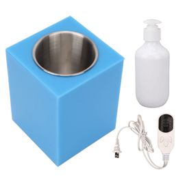Chauffe-Huile De Massage Reglable, 9 Reglages De Temperature, Minuterie, Chauffe-Biberon, Creme, Lotion, Prise Americaine 110-250 V