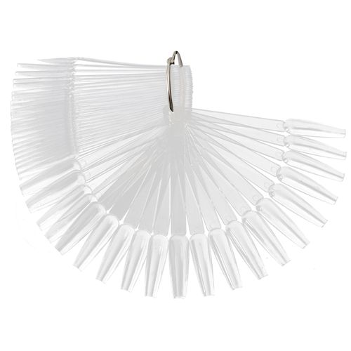 Lot De 50 Faux Ongles Transparents Pour Salon De Manucure 