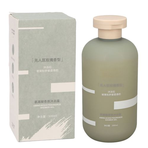 Gel Douche 300 Ml Aux Acides Amines, Rafraichissant, Hydratant, Parfum Longue Duree, Pour Homme Et Femme 