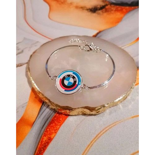 Bracelet Argenté Bmw 50 Ans
