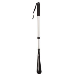 Chausse-Pied Telescopique Durable En Polypropylene, Longueur Reglable, Portable, Avec Long Manche En Aluminium, Pour Adultes Et Enfants