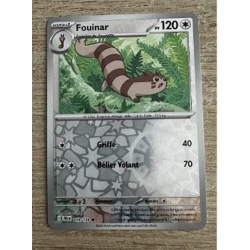 Carte Pokémon - Fouinar - 119/159 - Reverse - Ev9 Aventures Ensemble