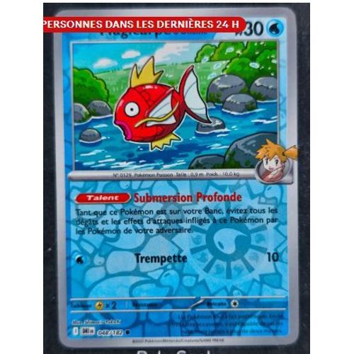 Pokémon Magicarpe D'Ondine 048 /182 Reverse Ev10 Rivalités Destinées