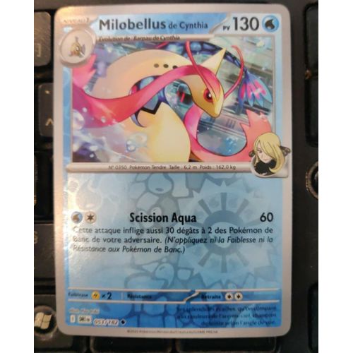 Pokémon Milobellus De Cynthia 053 / 182 Reverse Ev10 Rivalités Destinées
