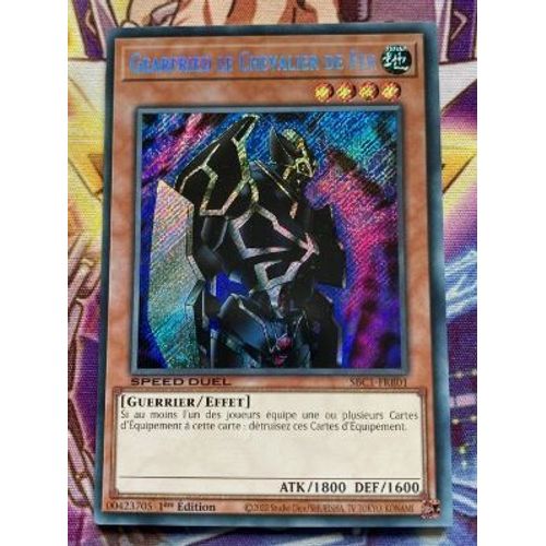 Yu Gi Oh Sbc1 Frb01 Gearfried Le Chevalier De Fer Secret Rare