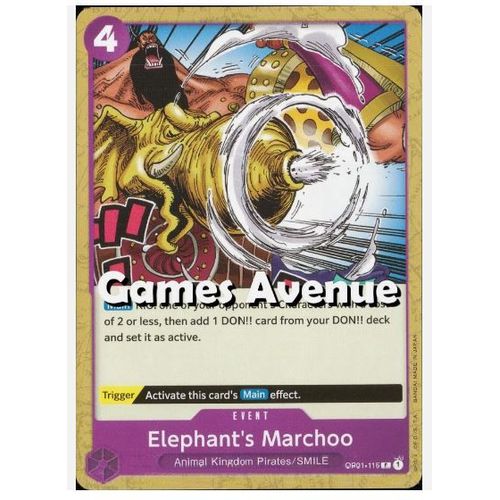 One Piece Elephant'S Marchoo Op01 115