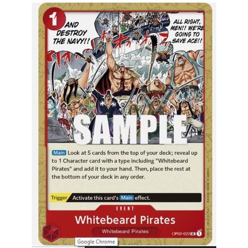 One Piece Whitebeard Pirates Op02 022