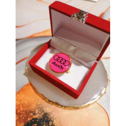 Bague Doré Audi Rose
