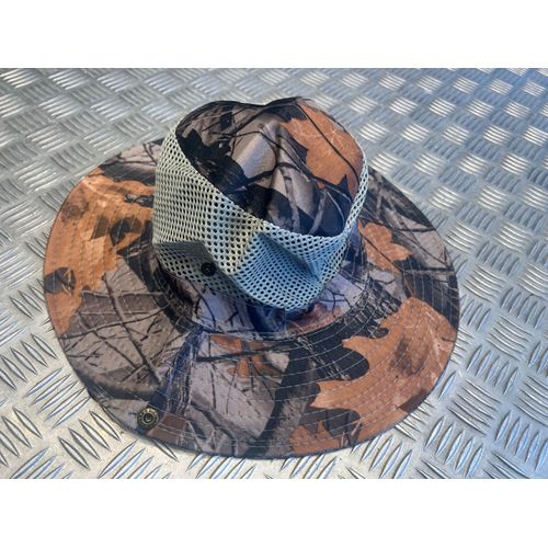 Chapeau Camouflage Protection Solaire Maille Respirante Chasse Peche Camping Randonnée Jungle Militaire