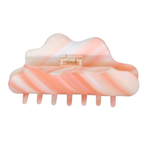 Pinces A Cheveux De 13 Cm, Degrade De Couleurs, Elegantes, Solides, A Ressort, Maintien Ferme, Accessoires Pour Cheveux Pour Femmes, Blanc