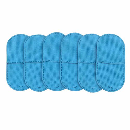 Lot De 6 Cache-Oil Droit Et Gauche Pour Lunettes D'amblyopie, Pour Adultes Et Enfants, Apres Une Intervention Chirurgicale, Bleu, Taille L?: 10 X 5 Cm.