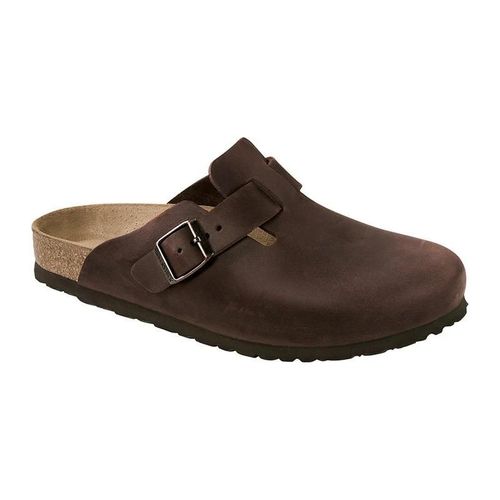Pantoufles Birkenstock Boston Oiled Nubuck Habana - 39