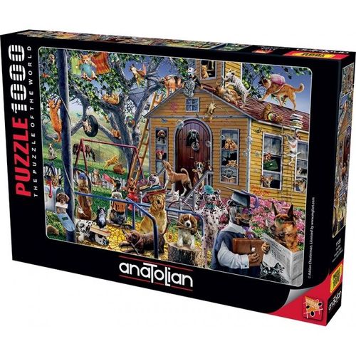 Naughty Dogs - Puzzle 1000 pièces