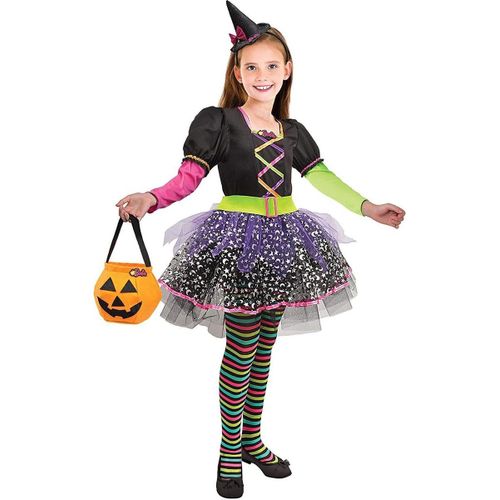 Barbie Sorcière Multicolore - Taille 5-7 Ans
