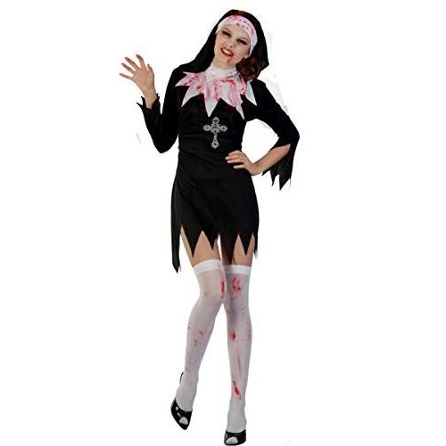 Costume Zombie Nun Bloody - Taille Unique