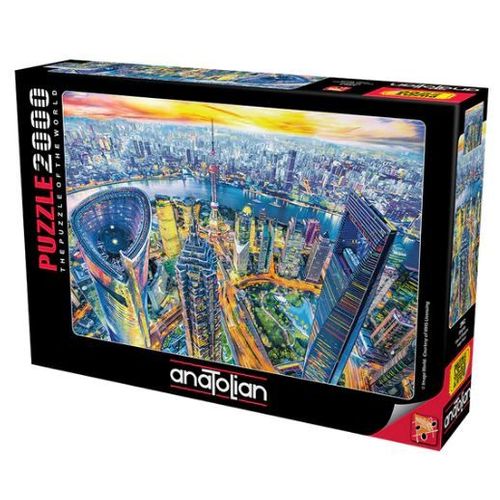 View Of Shanghai - Puzzle 2000 pièces