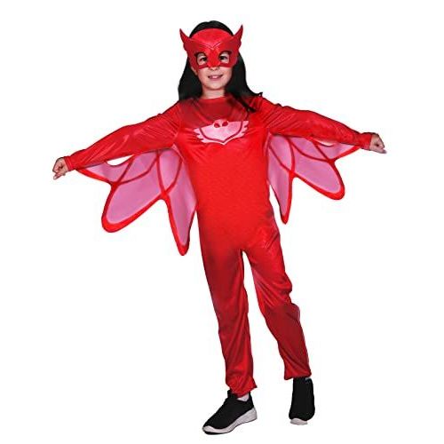 Owlette Déguisement Fille - Taille 5-7 Ans