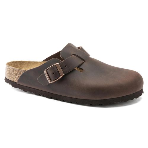 Pantoufles Birkenstock Boston Oiled Nubuck Habana - 38