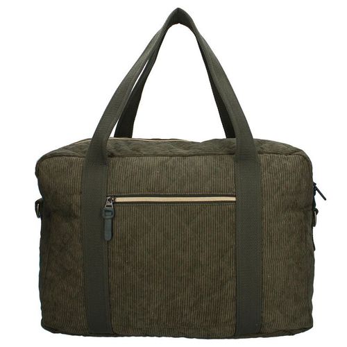 Sac À Langer Avec Matelas À Langer - Velours Côtelé Kaki