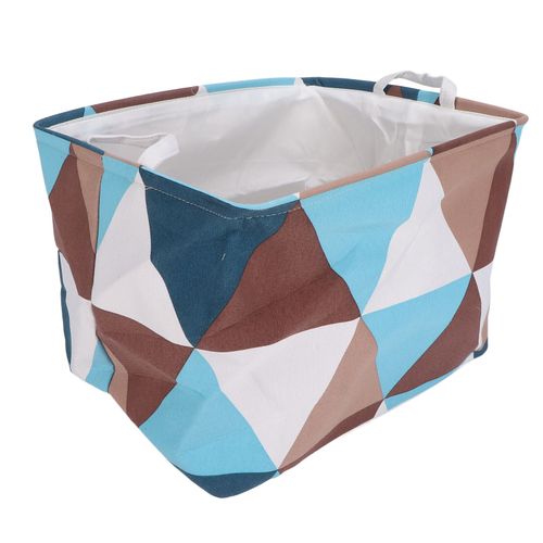 Panier a linge pliable simple et elegant avec poignees pour dortoir et appartement