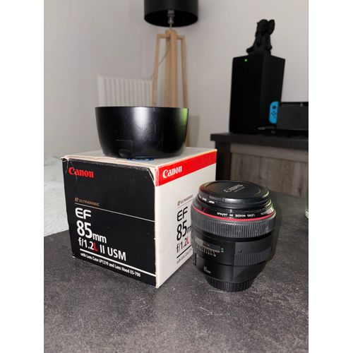 Objectif Canon EF 85mm f/1.2L II USM