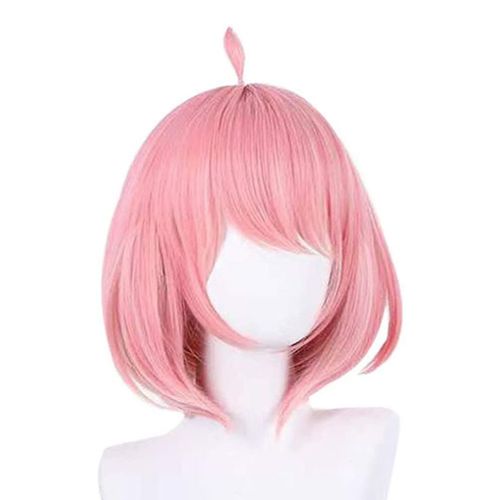 Perruque De Cosplay D'anime Japonais Avec Frange, Accessoires De Costume De Cosplay De Personnages D'anime