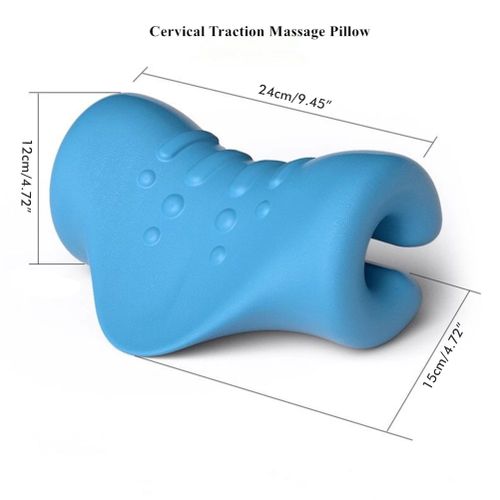 Oreiller De Soutien Pour Le Cou Et Les Epaules, Coussin De Massage A Courbure En C Pour La Relaxation Du Cou Et Des Epaules 